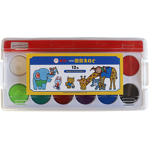 寺西化学　ギター NEW 固形えのぐ 12色