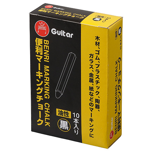 寺西化学　ギター 便利マーキングチョーク 黒 １０本入 VCMKN-T1-10P
