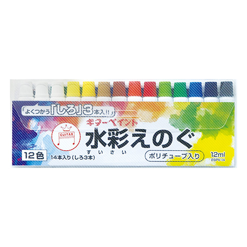 寺西化学　ギター ペイント １２ｍｌ １２色〈１４本(白３本）入り〉ESPV-14