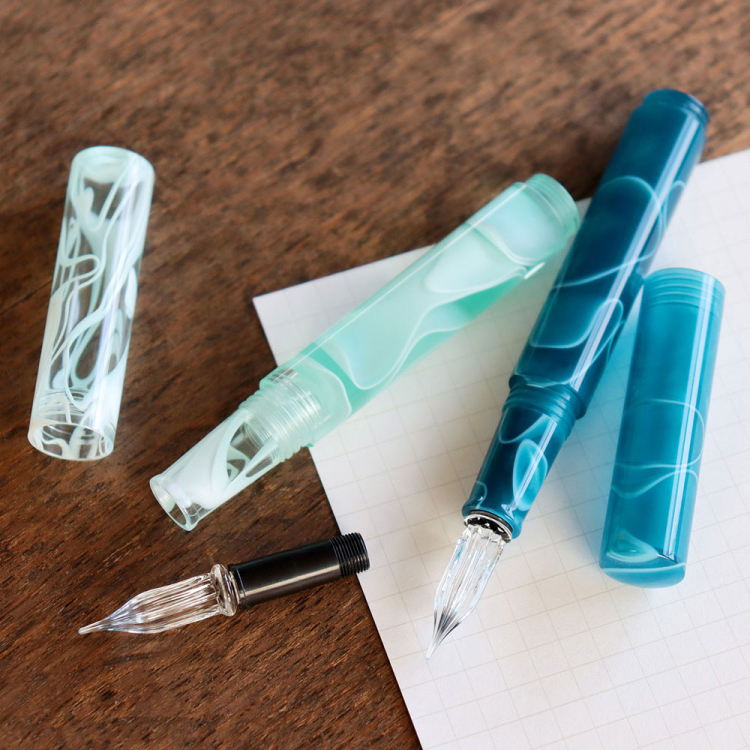 寺西化学　ギター ガラスペン オーロラ キャップ付専用 替ペン先 MSIN-GLAA