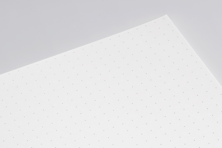 寺西化学　ギター大正浪漫ハイカラノート　ダークグリーン（ドット方眼）の商品画像5枚目