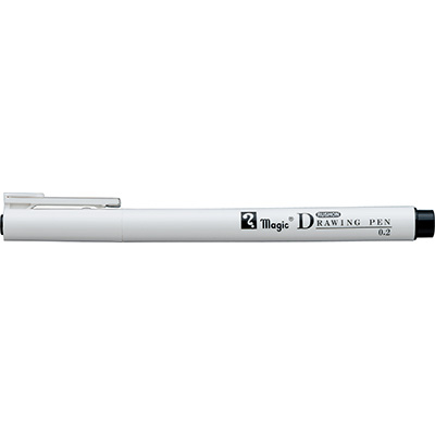 寺西化学　ラッション ドローイングペン 0．2 MRD-02-T1