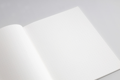 寺西化学 ギター大正浪漫ハイカラノート ダークグリーン(ドット方眼)の商品画像4枚目