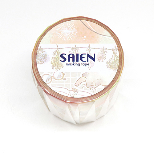 カミイソ　マスキングテープ ブレイクタイム　3柄 UR-2025