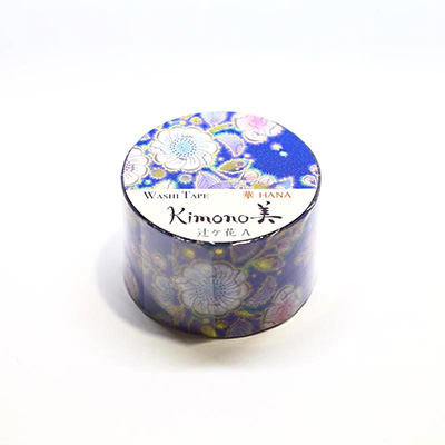 カミイソ　マスキングテープ Kimono美 辻ヶ花 A（金箔グラデーション） GR-1016