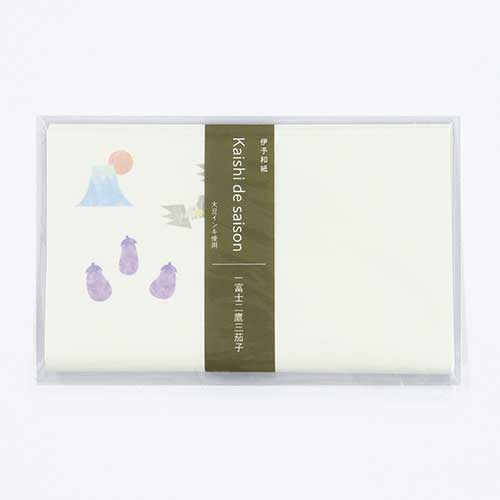 カミイソ　伊予和紙 一富士二鷹三茄子 NO.3028