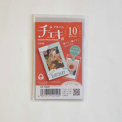 コレクト　チェキ用アルバム１０ポケット CF-10CK