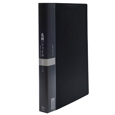 コレクト　名刺カードファイル　ブラック　Ａ４－Ｌ CF-716-BK