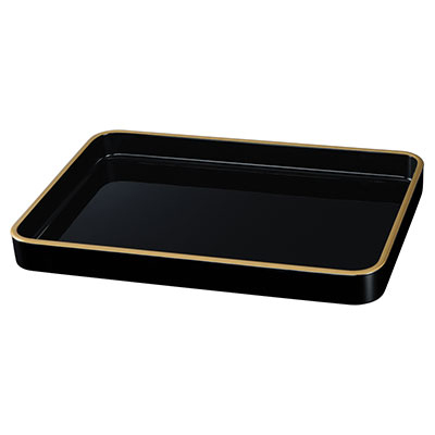 コレクト　賞状盆　木製　ウレタン塗　５５０×３８８×５３ T-18