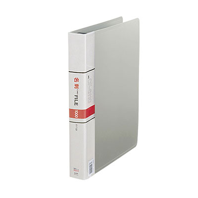 コレクト　名刺カードファイル　グレーＡ４－Ｌ３０穴 CF-6110-GY