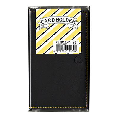 コレクト　カードホルダーバイカラー１０枚用　黒 CH-R110-BK