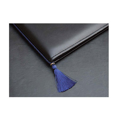 コレクト　房つきストラップ紺 F-S44-BL