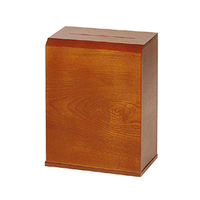 コレクト　窓口ボックス　ブラウン　大 M-502-BR