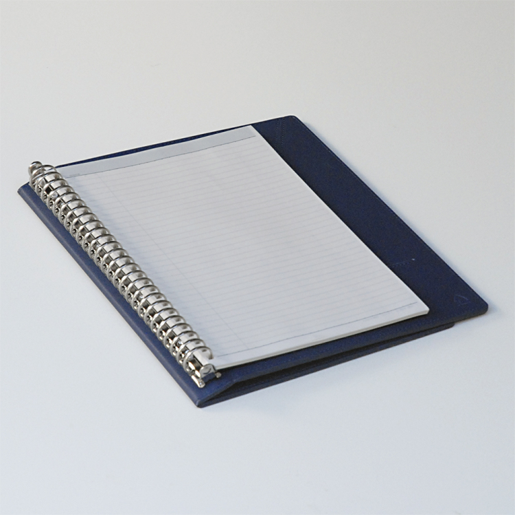 コレクト リングバインダ- KOVA B5 26穴 紺