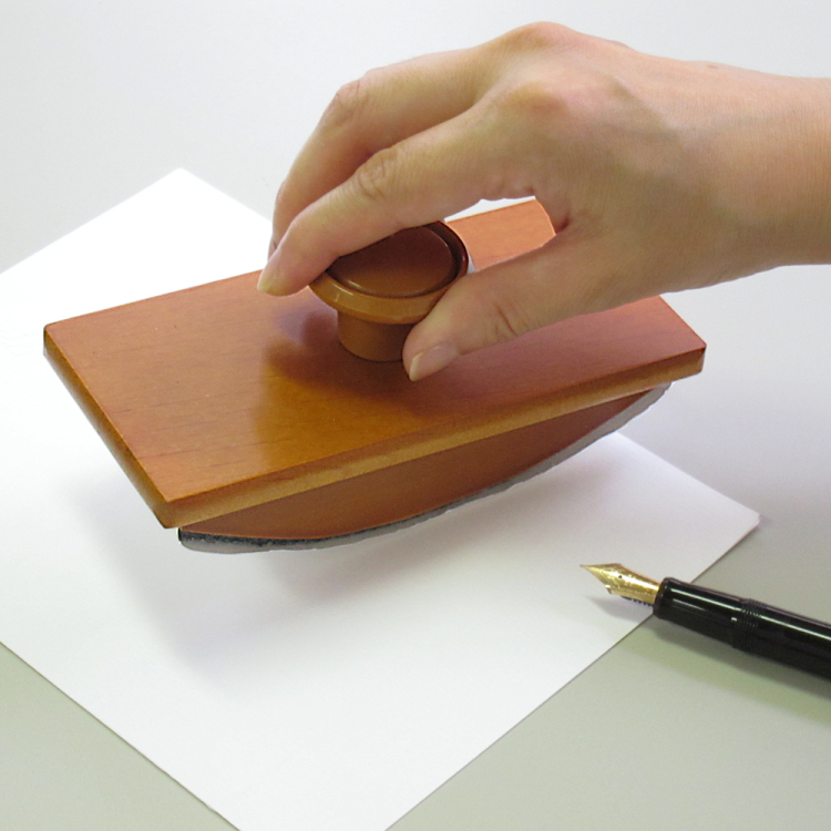 コレクト　ブロッター　木製　P-206-CL