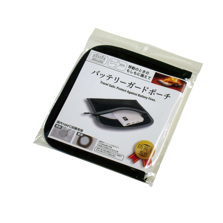 コレクト バッテリーガードポーチ ブラック CP-10FP-BK