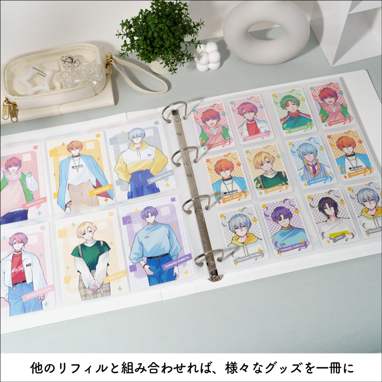 irelu（イレール）アルバムリフィル 12ポケット（両面） チェキサイズ