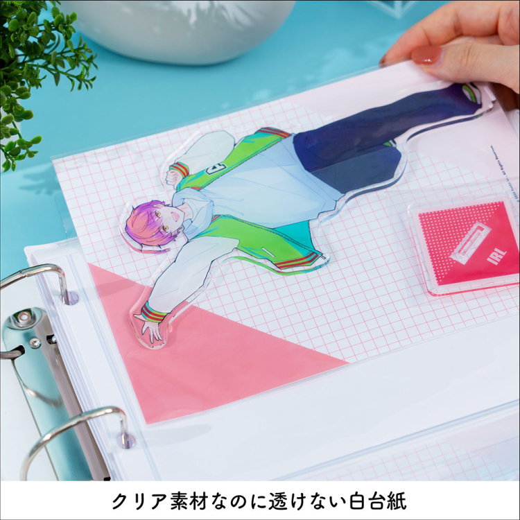 irelu(イレール)PVCリフィル 2ポケット A4・4穴 2枚入 IRL-RF-A01【ポスト投函1】の商品画像6枚目
