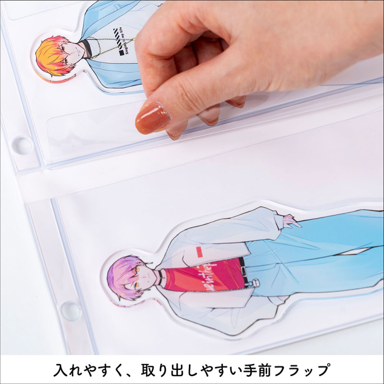 irelu(イレール)PVCリフィル 3ポケット A4・4穴 2枚入 IRL-RF-A02【ポスト投函1】の商品画像5枚目