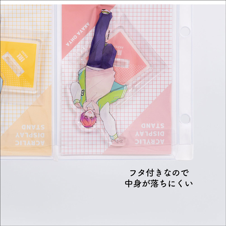 irelu（イレール）PVCリフィル 4ポケット A4・4穴 2枚入 IRL-RF