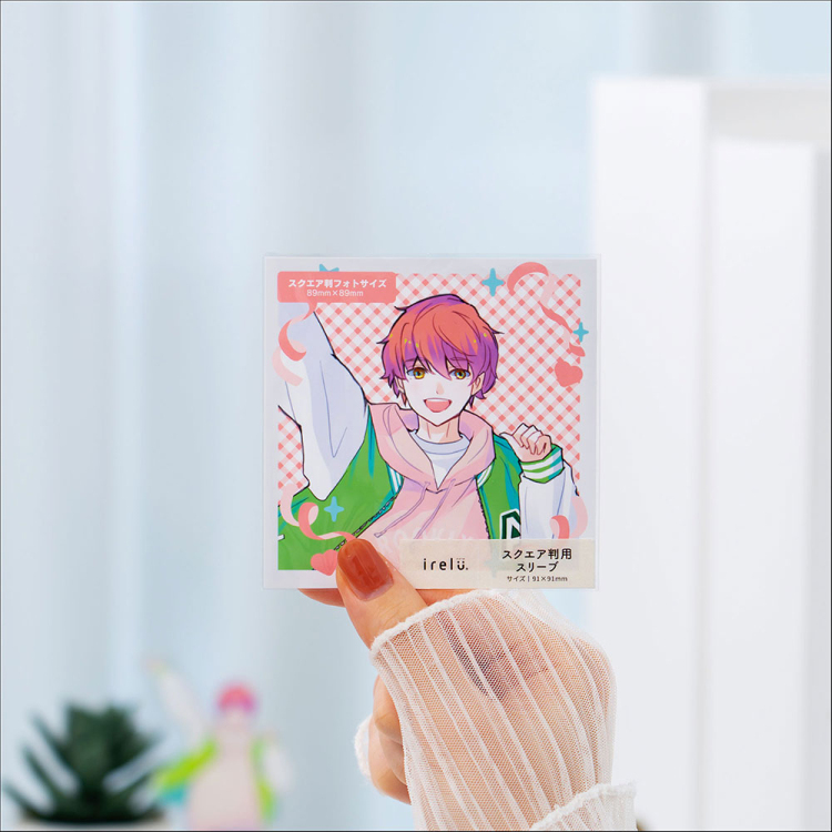 irelu(イレール)スリーブ スクエア判用 100枚入 IRL-SLV-02【ポスト投函1】の商品画像2枚目