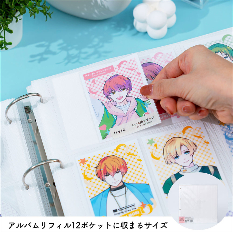 irelu（イレール）スリーブ　トレカ用　100枚入　IRL-SLV-03【ポスト投函1】の商品画像5枚目