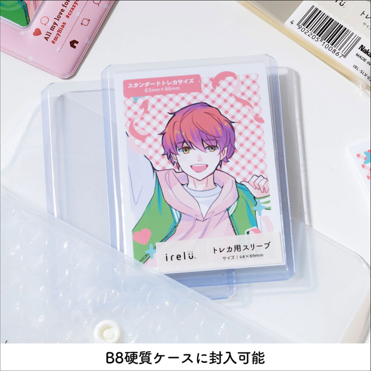 irelu（イレール）スリーブ　トレカ用　100枚入　IRL-SLV-03【ポスト投函1】の商品画像6枚目