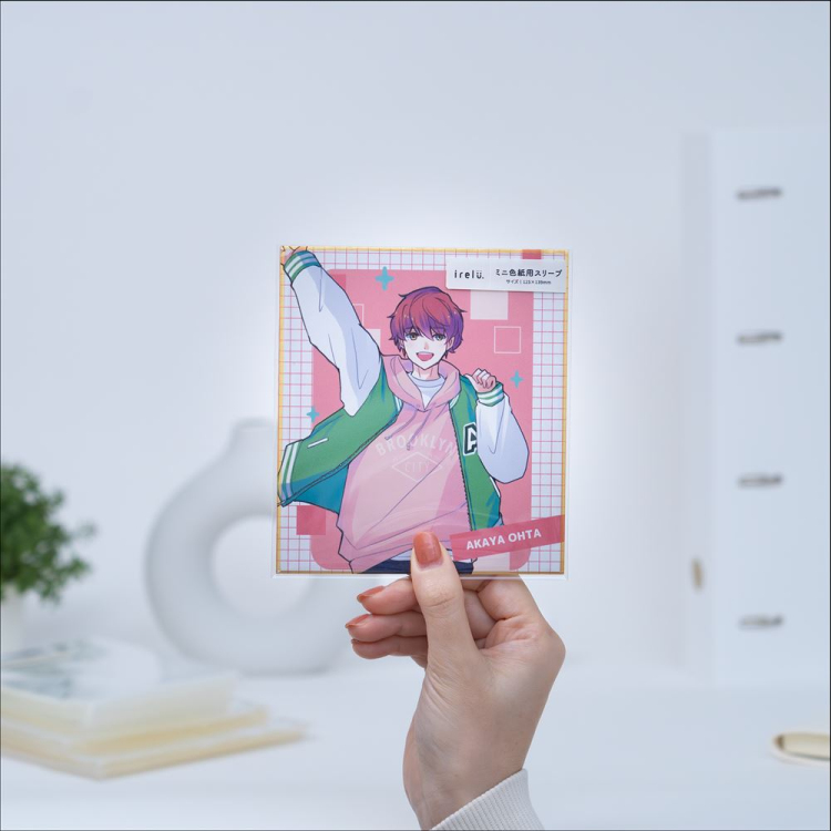 irelu(イレール)スリーブ ミニ色紙用  50枚入 IRL-SLV-07【ポスト投函1】の商品画像6枚目