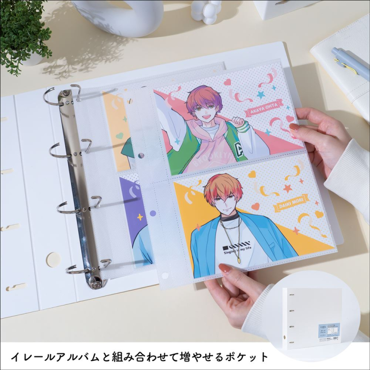 irelu(イレール)アルバムリフィル 2ポケット(両面) 2L判 10枚入 IRL-RF-AP05【ポスト投函1】の商品画像2枚目