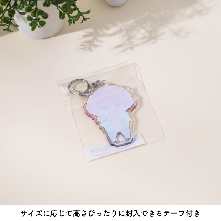 irelu(イレール)スリーブ アクキー・ラバスト用 60枚入 IRL-SLV-12【ポスト投函1】の商品画像3枚目