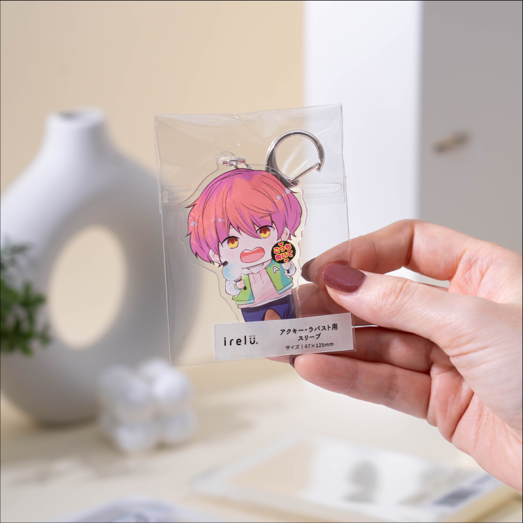 irelu(イレール)スリーブ アクキー・ラバスト用 60枚入 IRL-SLV-12【ポスト投函1】の商品画像5枚目