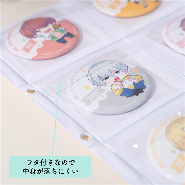 irelu(イレール)PVCリフィル 6ポケット A4・4穴 2枚入 IRL-RF-A04【ポスト投函1】の商品画像4枚目