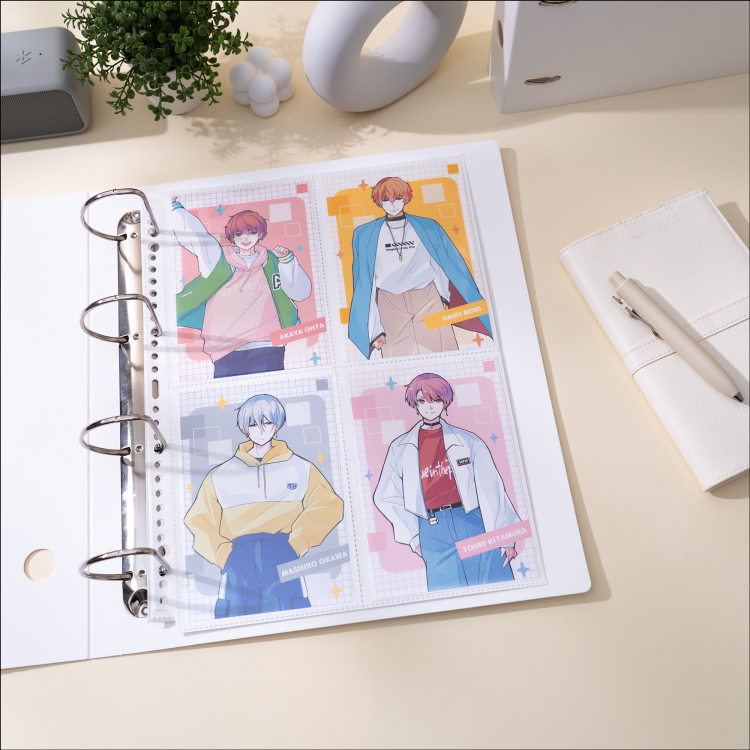 irelu(イレール)バインダーリフィル 4ポケット(両面) ポストカード用 10枚入 IRL-RF-B02【ポスト投函1】の商品画像10枚目