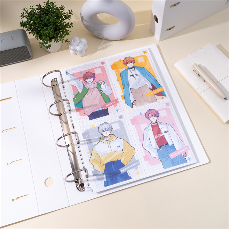 irelu(イレール)バインダーリフィル 4ポケット(両面) ポストカード用 10枚入 IRL-RF-B02【ポスト投函1】の商品画像8枚目