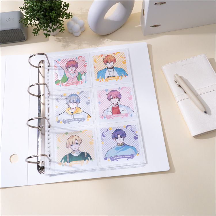 irelu(イレール)バインダーリフィル 6ポケット(両面) ましかくフォト/コースター用 10枚入 IRL-RF-B03【ポスト投函1】の商品画像10枚目