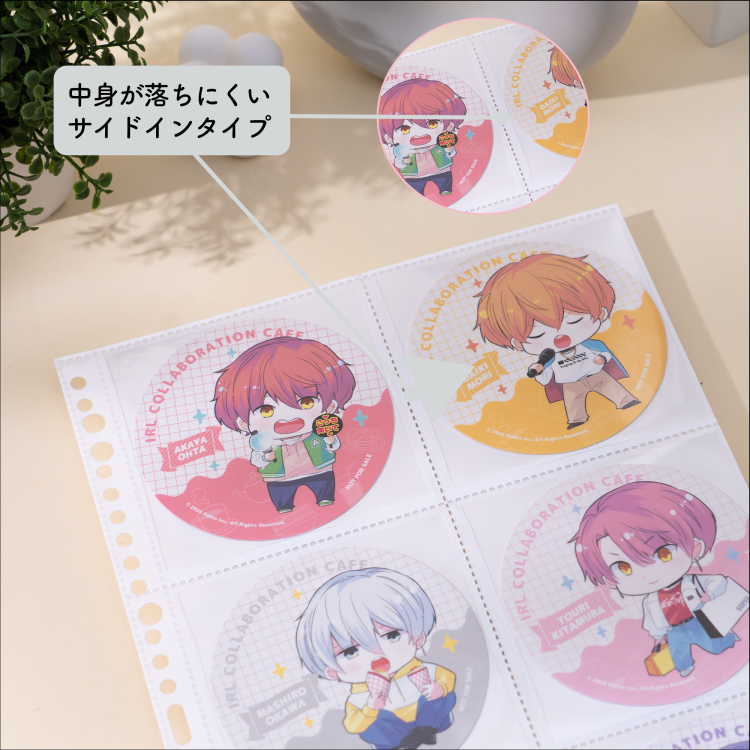 irelu(イレール)バインダーリフィル 6ポケット(両面) ましかくフォト/コースター用 10枚入 IRL-RF-B03【ポスト投函1】の商品画像5枚目