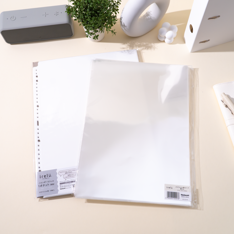 irelu(イレール)スリーブ クリアファイル用(横入れ) 20枚入 IRL-SLV-09【ポスト投函1】の商品画像9枚目