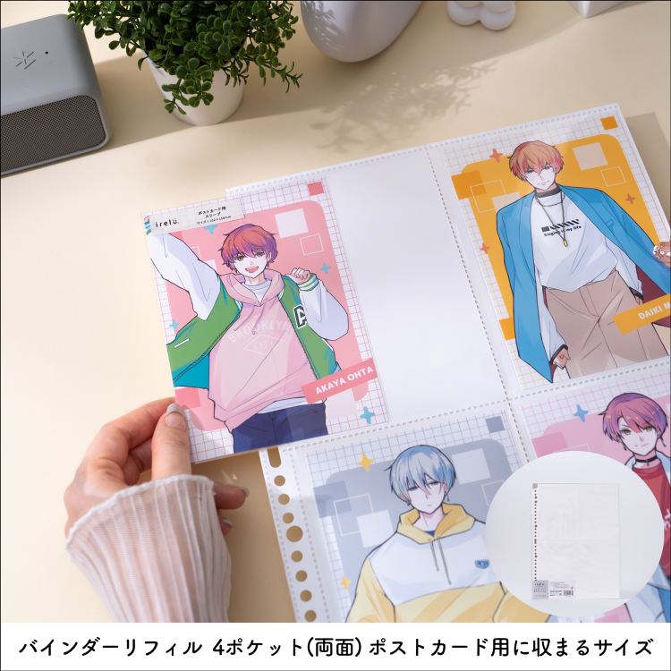 irelu(イレール)スリーブ ポストカード用 80枚入 IRL-SLV-10【ポスト投函1】の商品画像3枚目
