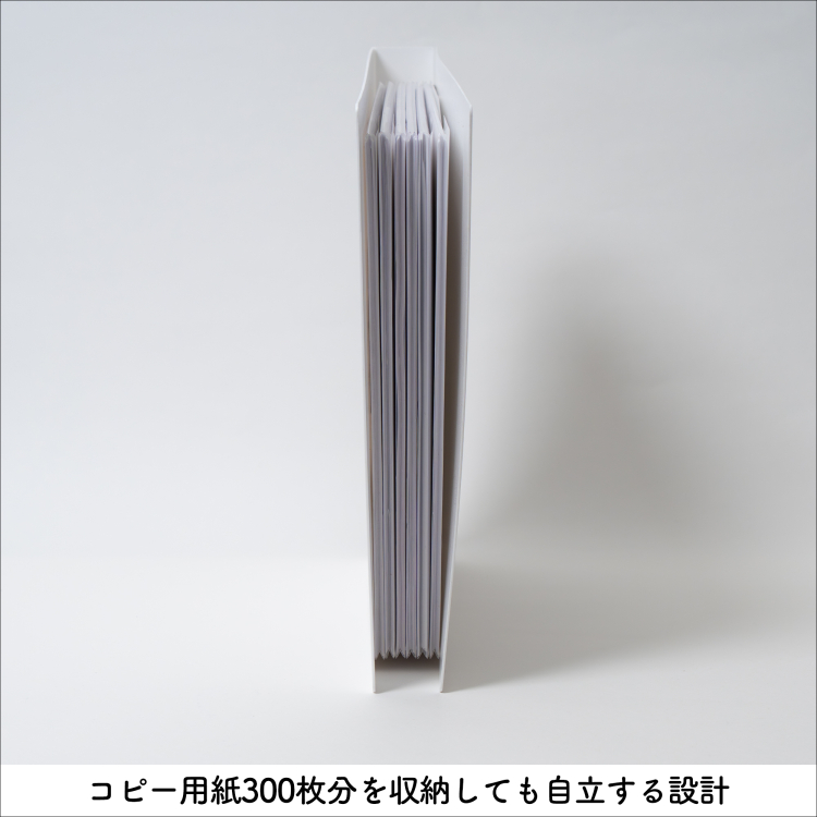irelu（イレール） バインダー スリム　ホワイト IRL-BDS-Ｗの商品画像5枚目