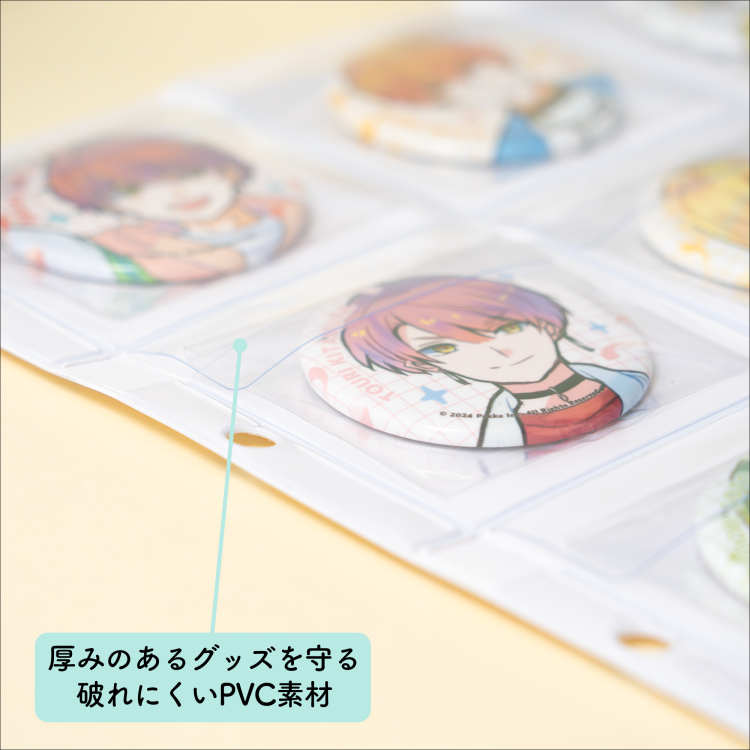 irelu（イレール） PVCリフィル　12ポケット　A4・4穴　2枚入　IRL-RF-A07の商品画像6枚目