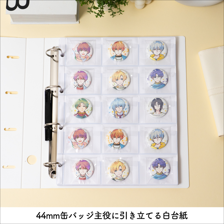 irelu（イレール） PVCリフィル　15ポケット　A4・4穴　2枚入　IRL-RF-A08の商品画像3枚目