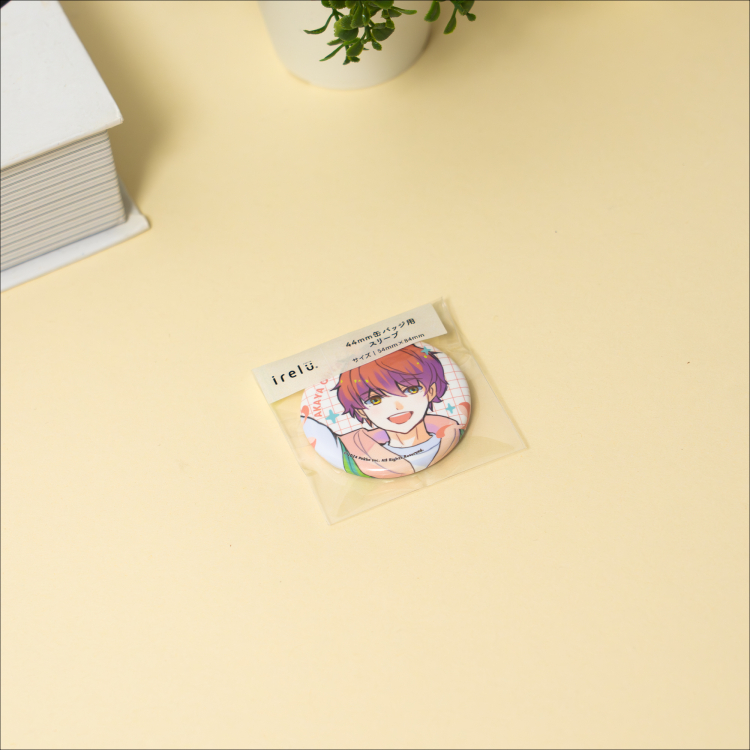 irelu（イレール） スリーブ　44mm缶バッジ用　60枚入　IRL-SLV-19【ポスト投函1】の商品画像7枚目