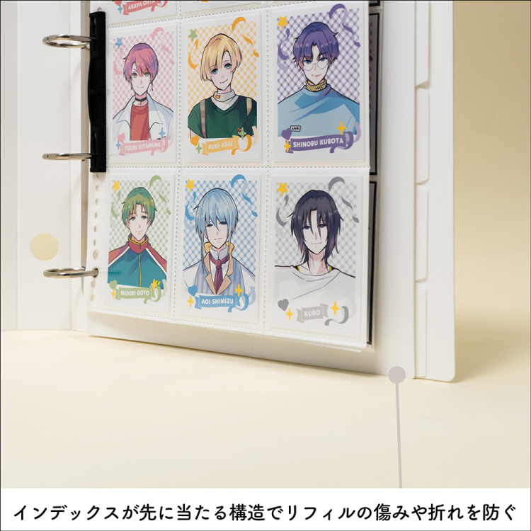 irelu(イレール)バインダーインデックス IRL-BD-INDの商品画像4枚目