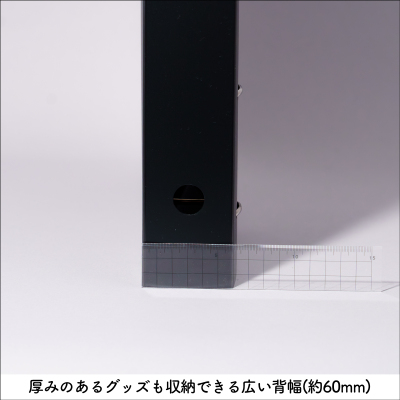 irelu(イレール)バインダー ブラック IRL-BD-Dの商品画像5枚目