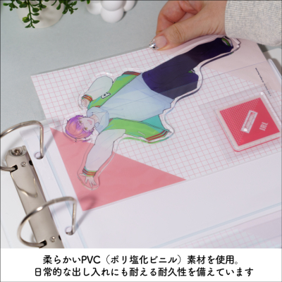 irelu（イレール）PVCリフィル　2ポケット　A4・4穴　2枚入　IRL-RF-A01【ポスト投函1】の商品画像6枚目