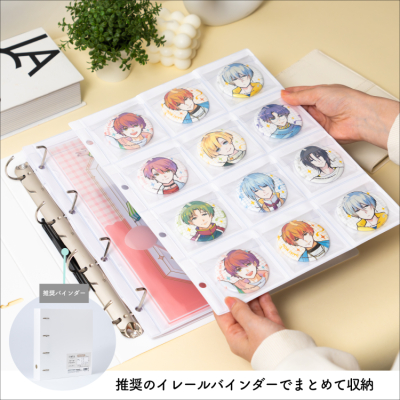 irelu（イレール） PVCリフィル　12ポケット　A4・4穴　2枚入　IRL-RF-A07の商品画像4枚目