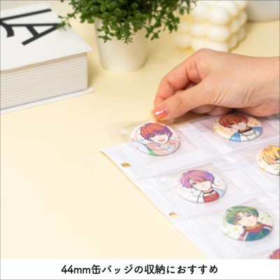 irelu（イレール） PVCリフィル　15ポケット　A4・4穴　2枚入　IRL-RF-A08の商品画像2枚目