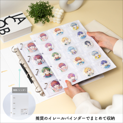 irelu（イレール） PVCリフィル　15ポケット　A4・4穴　2枚入　IRL-RF-A08の商品画像4枚目