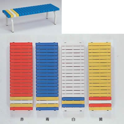 テラモト　ホームベンチ1200(120.6cm)黄
