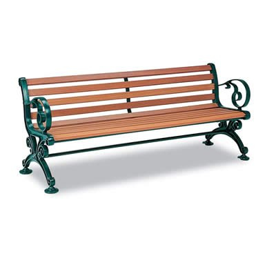 テラモト ベンチスワール1500(肘付・155cm)
